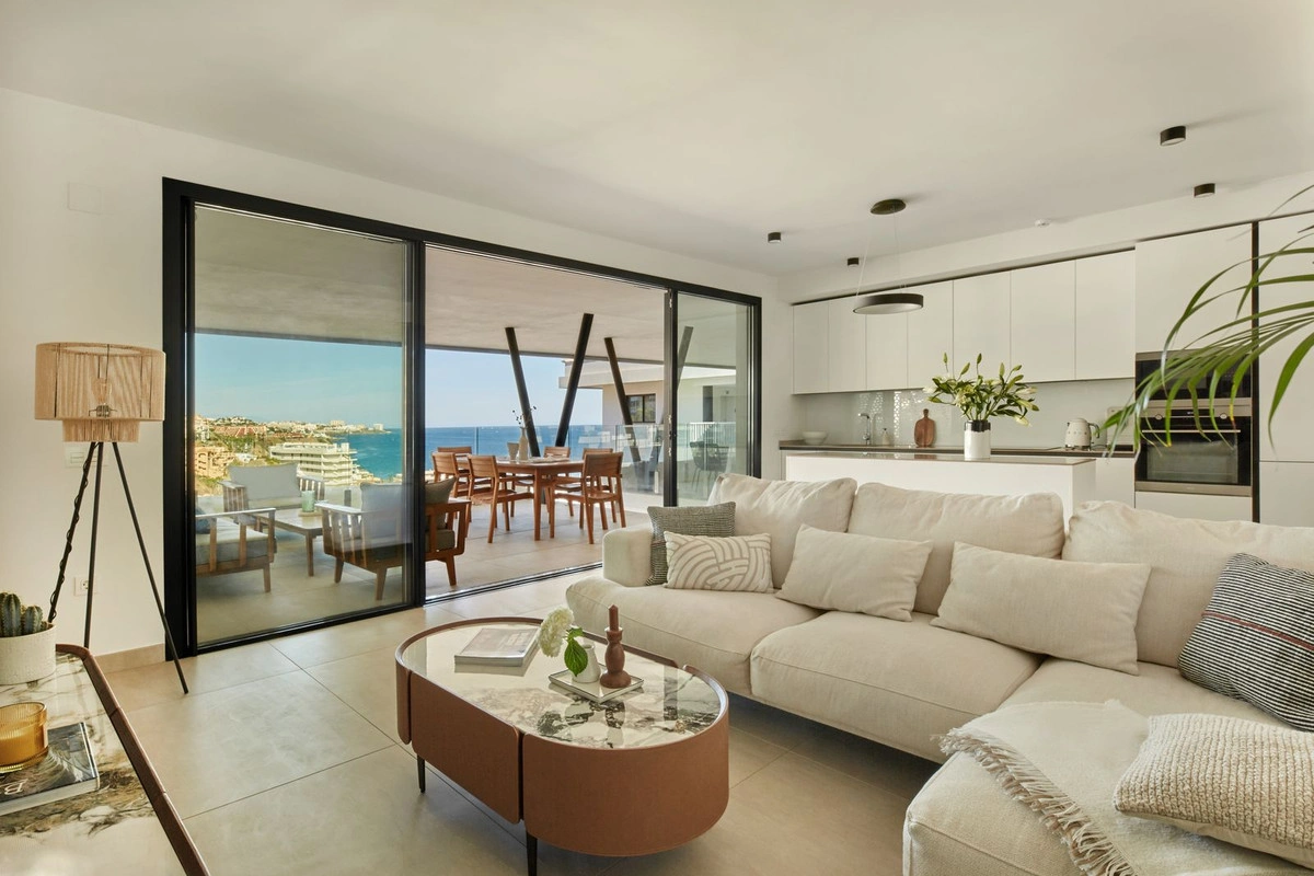 1 - venta apartamento vista al mar el higueron andalucía españa