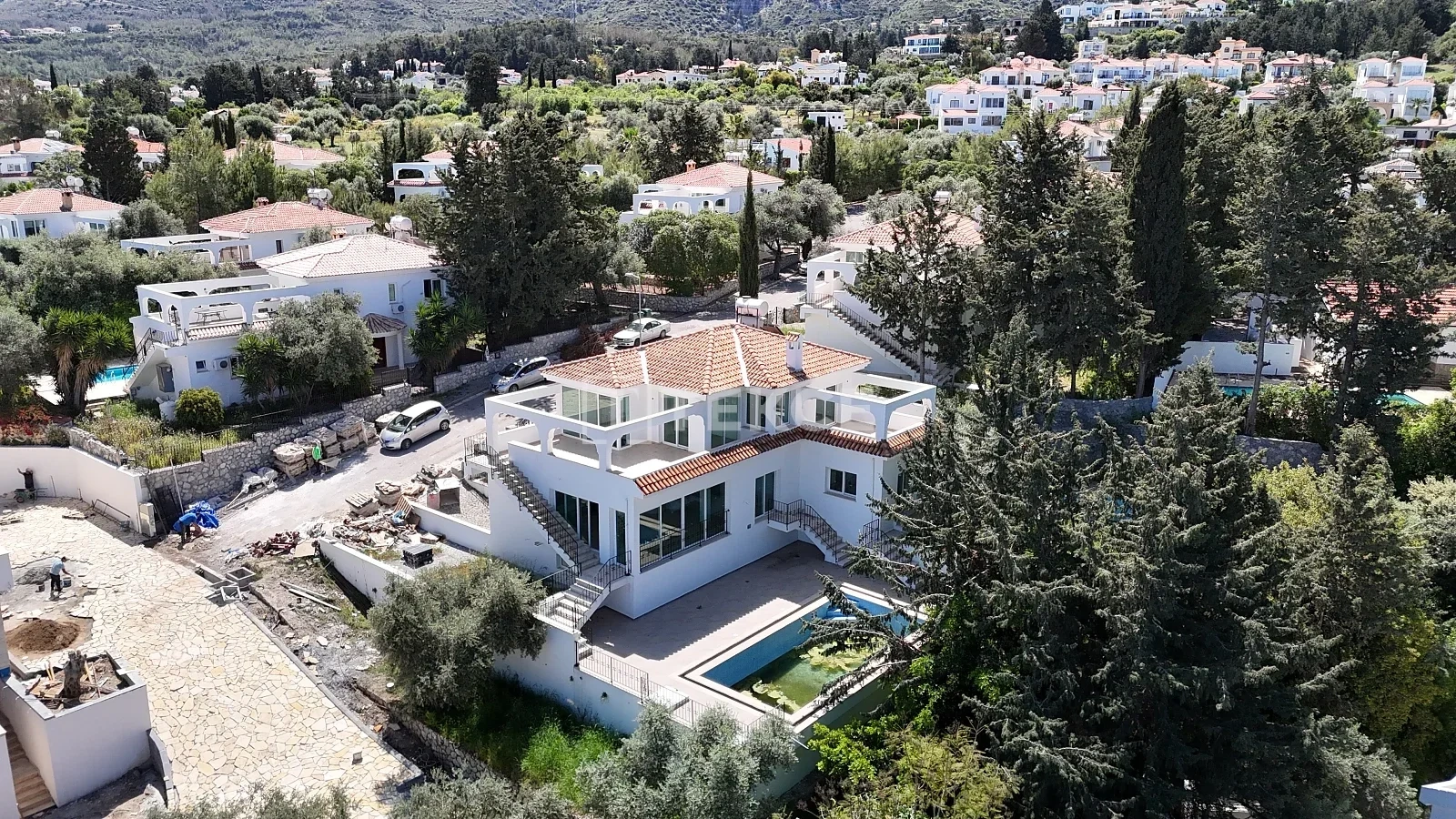 2 - verkoop huis uitzicht op zee girne kyrenia cyprus
