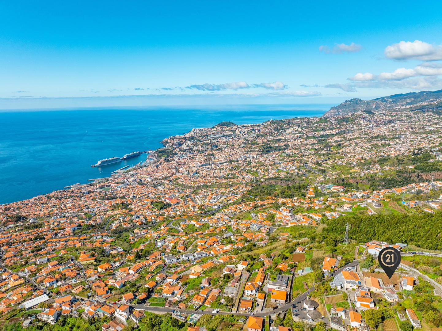 1 - venta terreno vista al mar funchal madeira portugal