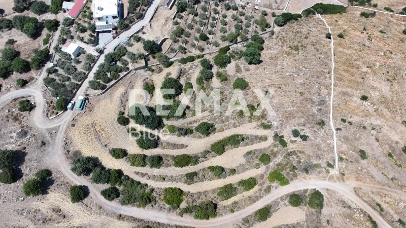 2 - vente terrain vue mer leros egée méridionale grèce