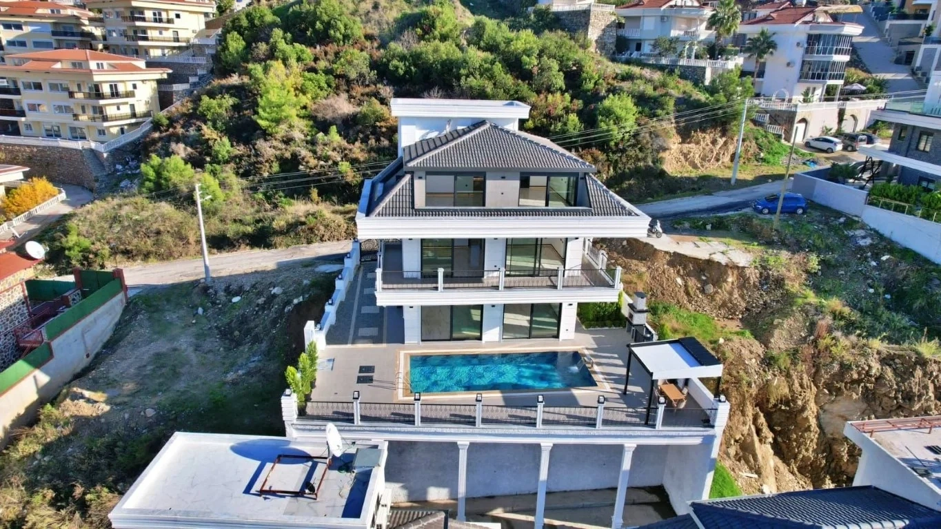 1 - vente villa vue mer alanya antalya turquie