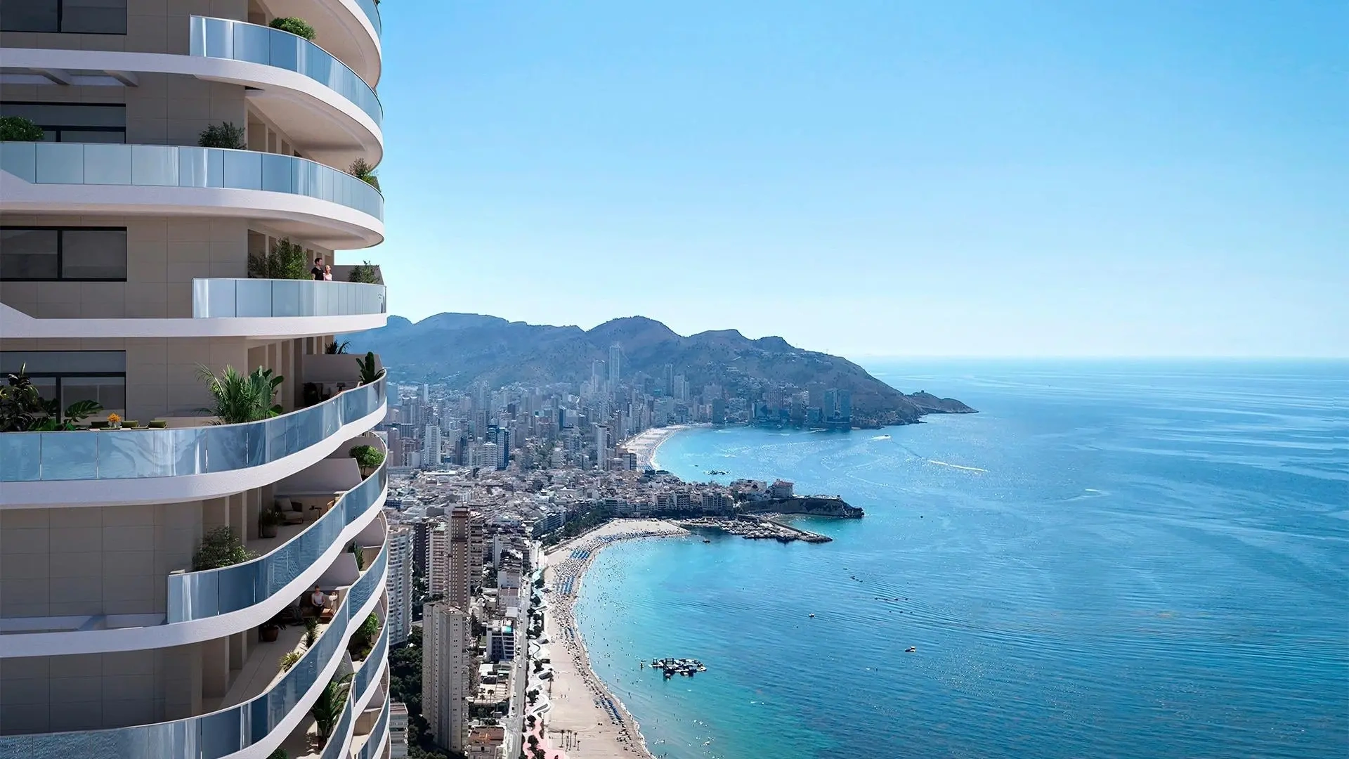 2 - verkauf wohnung direkt am wasser benidorm - costa blanca valencia spanien