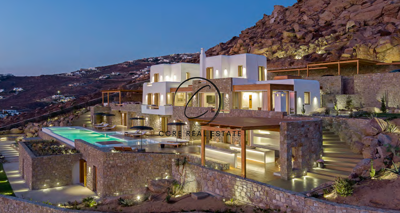1 - vente maison vue mer agios stefanos egée méridionale grèce