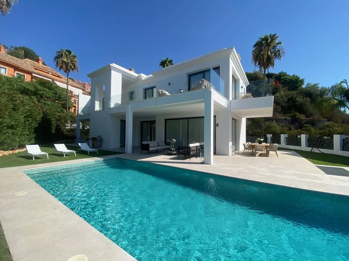 1 - vendita casa vista mare benahavis - costa del sol andalusia spagna