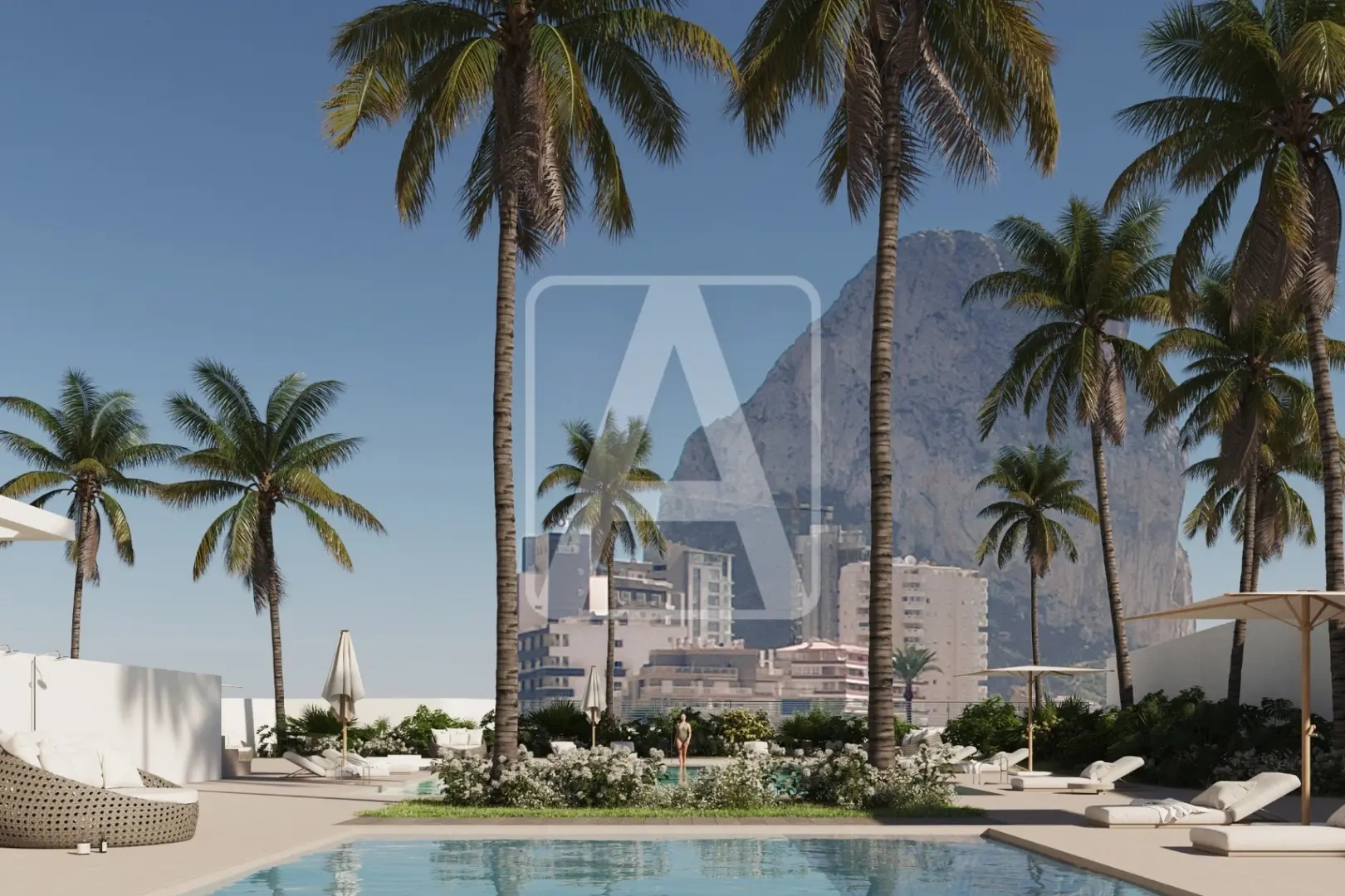 2 - продажа квартира вид моря calpe - costa blanca валенсия испания
