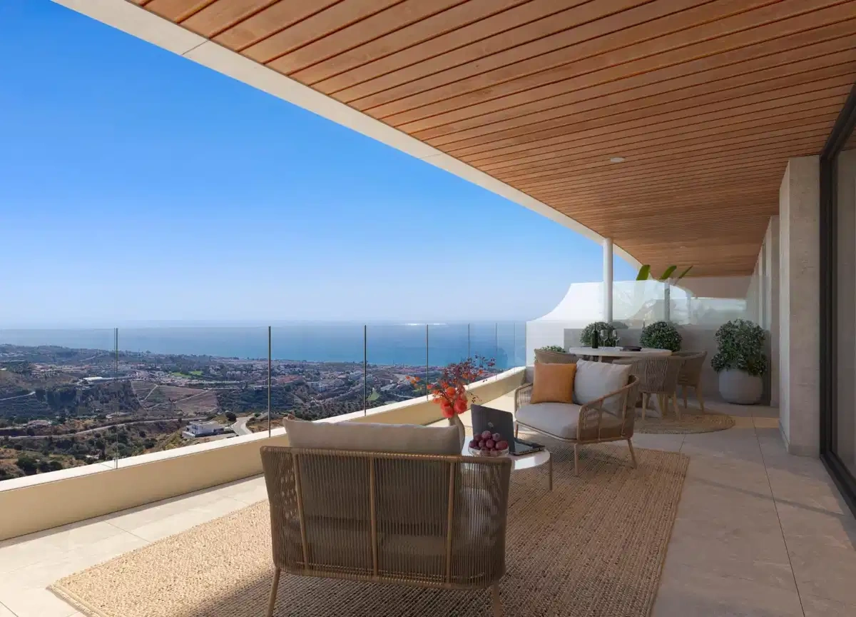 1 - продажа квартира вид моря rincon de la victoria андалусия испания