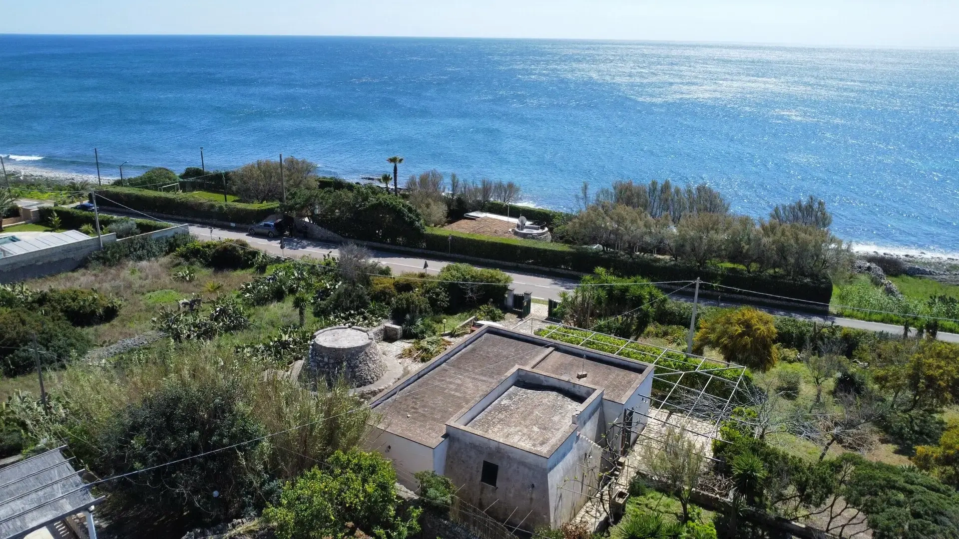 2 - vente maison pieds dans l'eau morciano di leuca pouilles italie