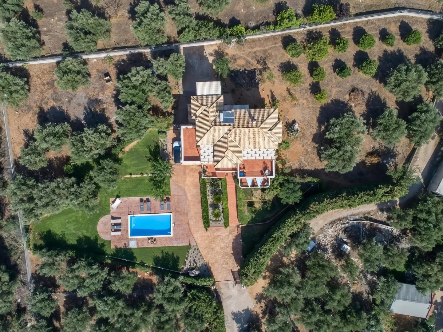 1 - vente maison vue mer kyparissía péloponnèse grèce