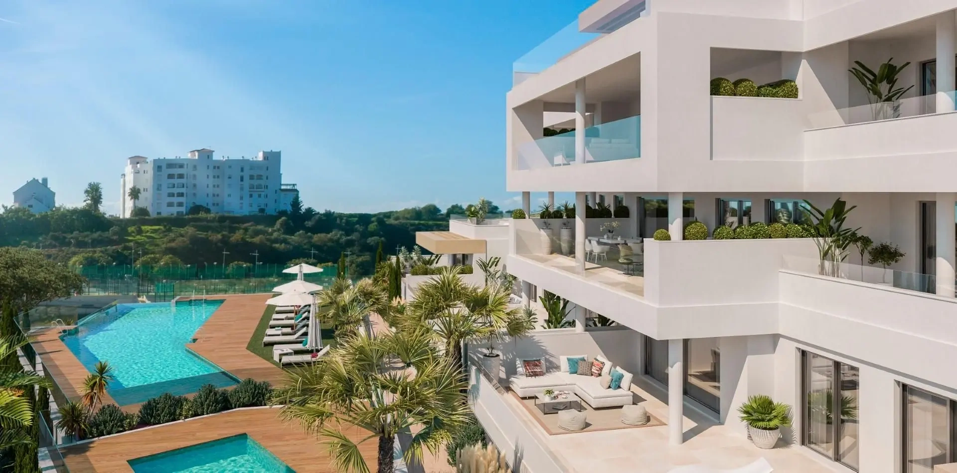 2 - vendita appartamento vista mare estepona - costa del sol andalusia spagna