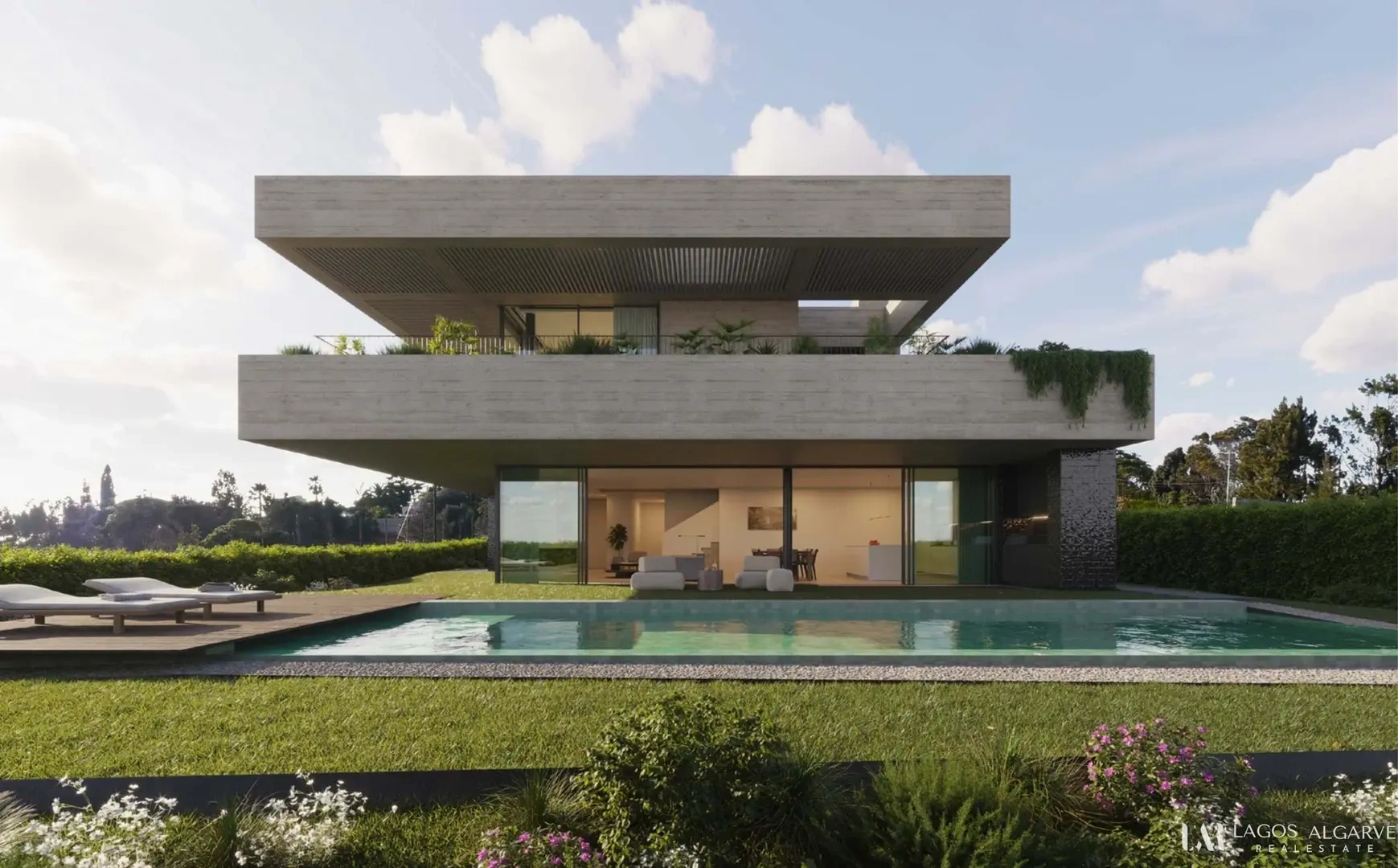 Casa con piscina
