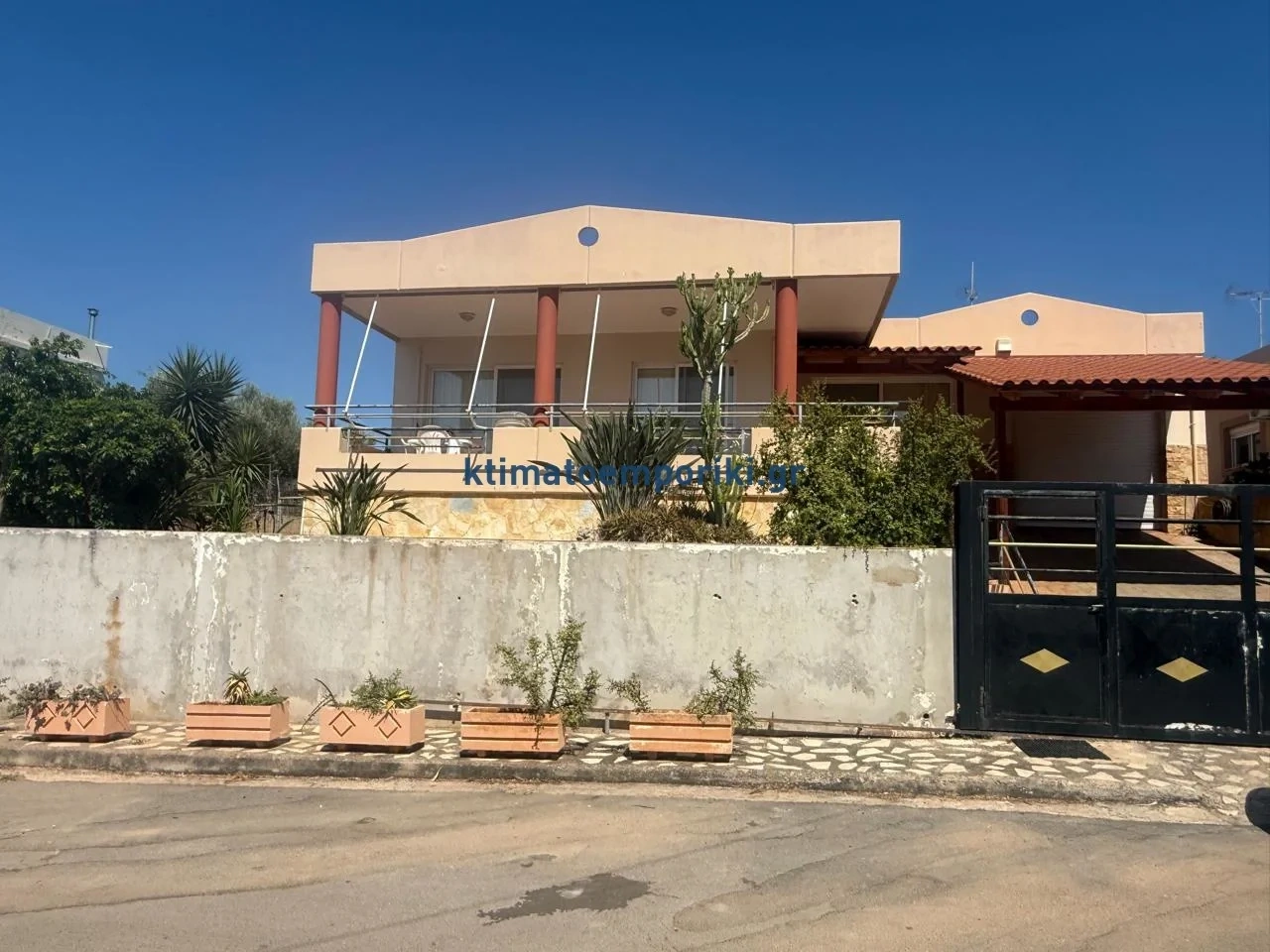 1 - vente maison vue mer kalathas crète grèce