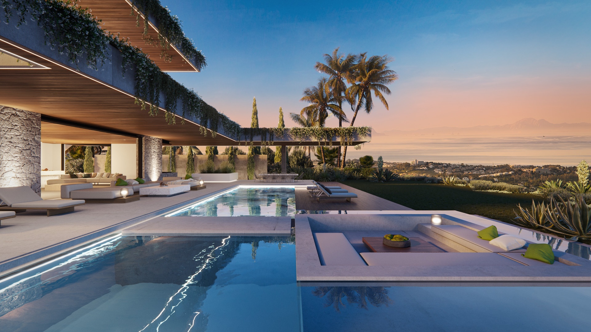 1 - vente maison vue mer benahavis - costa del sol andalousie espagne