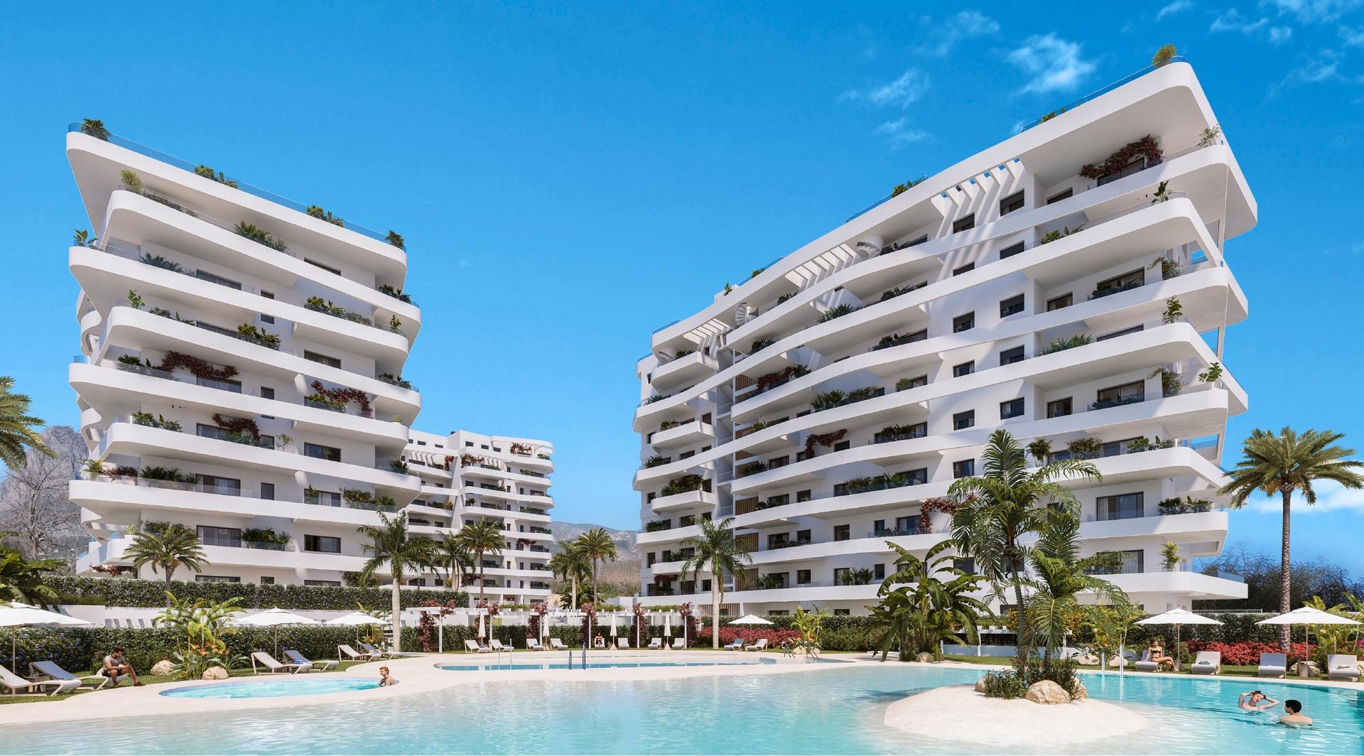 1 - Neubauprojekt Élégante et moderne résidence à Villajoyosa la vila joiosa/villajoyosa valencia spanien