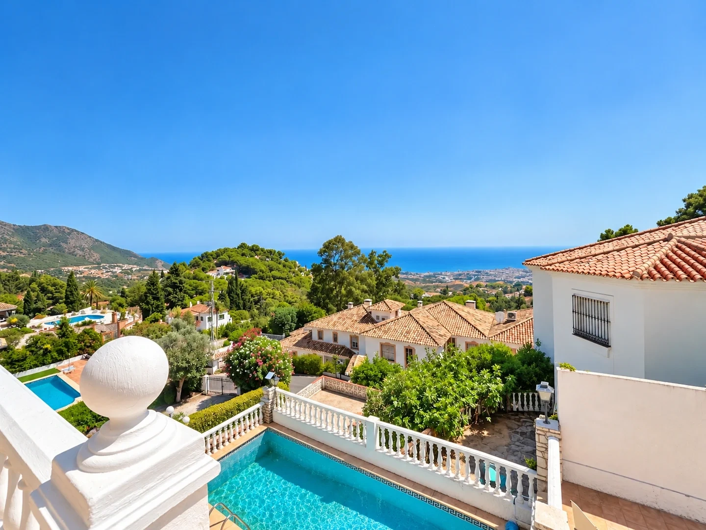1 - venta casa frente al mar mijas andalucía españa