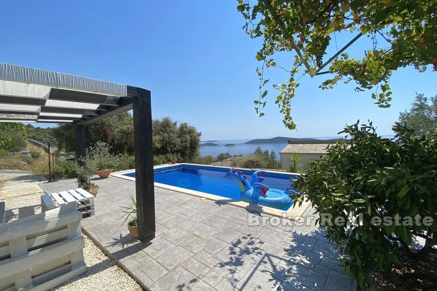 1 - venda casa vista de mar rogoznica sibenik croácia