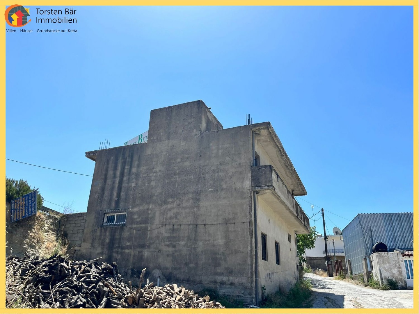2 - venta casa agía varvára creta grecia