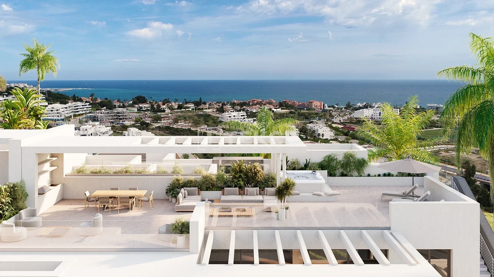 2 - verkoop appartement uitzicht op zee estepona - costa del sol andalusië spanje