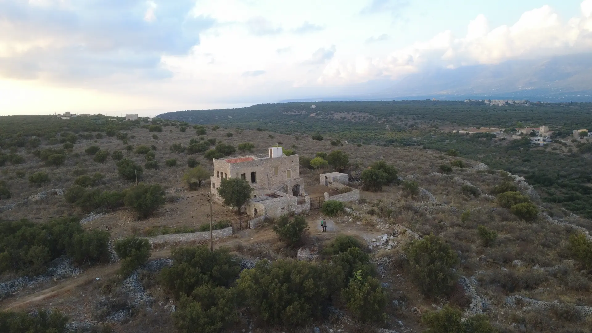 2 - vente propriété vue mer gerolimenas péloponnèse grèce