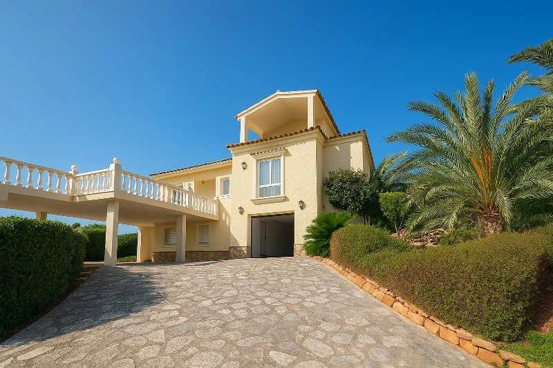 1 - продажа дом вид моря дения - costa blanca валенсия испания