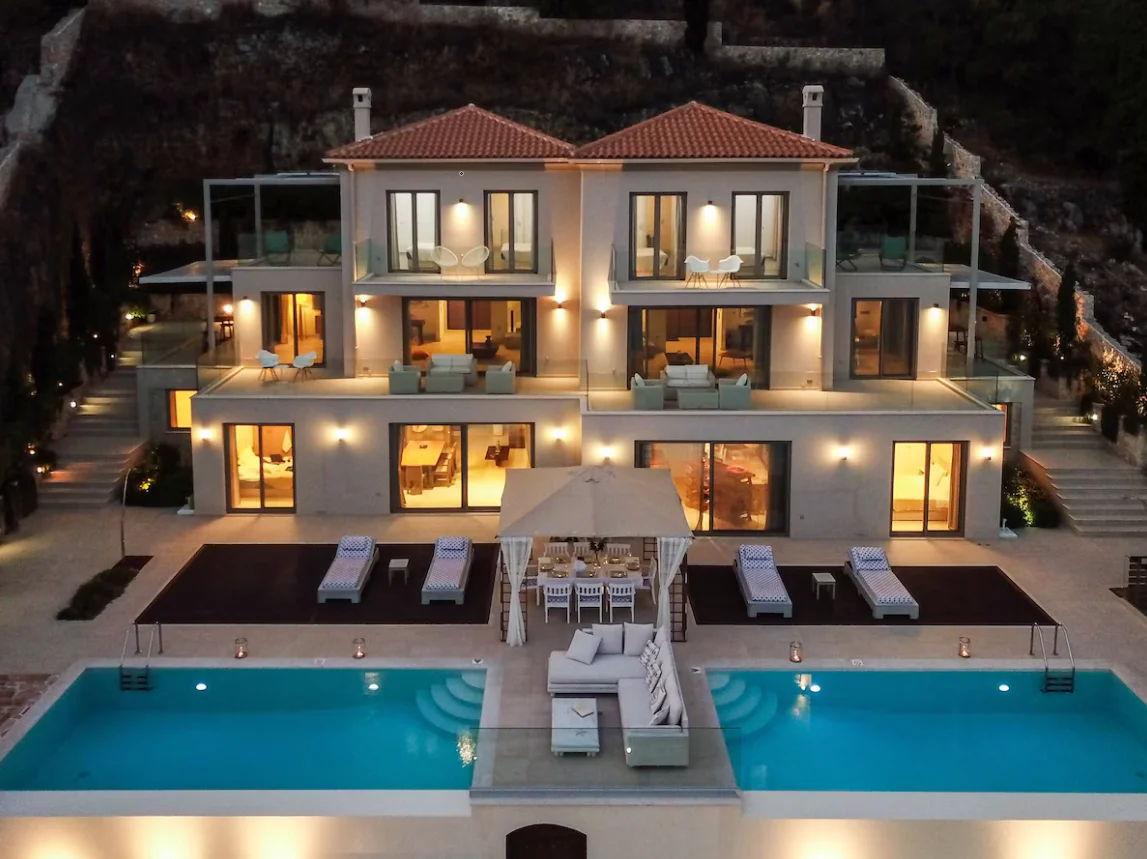 1 - vente propriété vue mer corfu îles ioniennes grèce