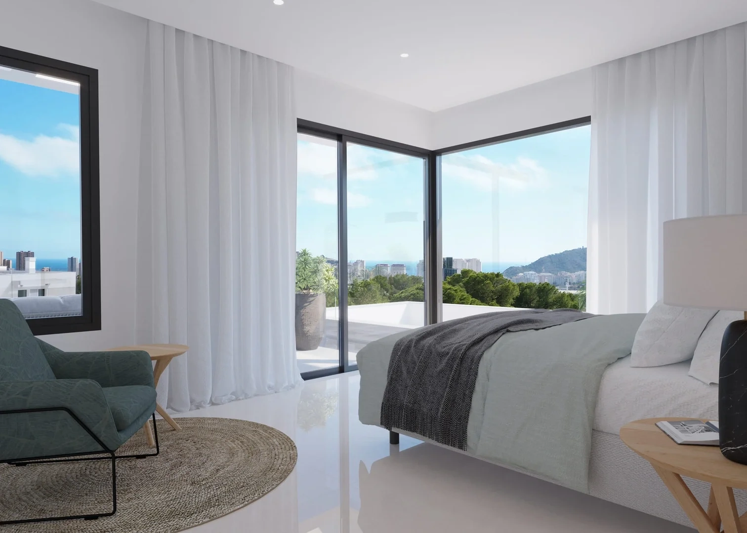 2 - venda casa vista de mar finestrat - costa blanca comunidade valenciana espanha