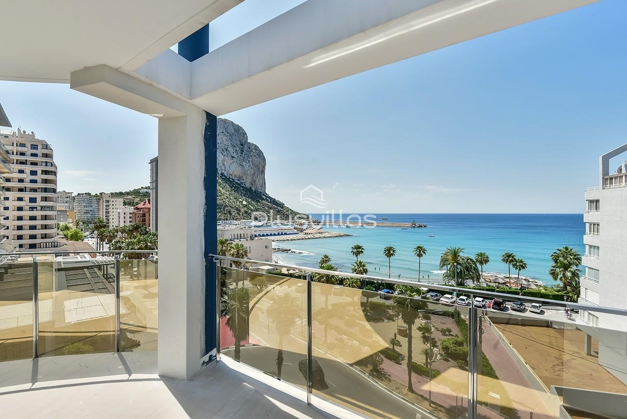 1 - verkauf wohnung meerblick calpe - costa blanca valencia spanien