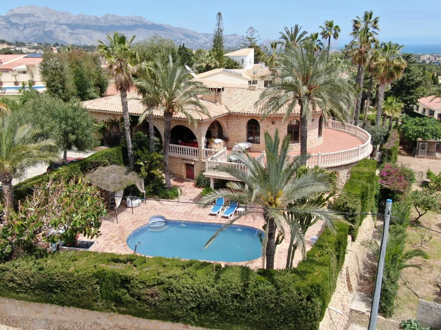 1 - vente maison vue mer la nucia - costa blanca communauté valencienne espagne