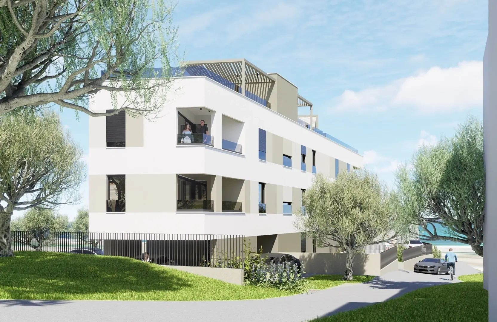 1 - verkauf wohnung meerblick podstrana split-dalmatien kroatien