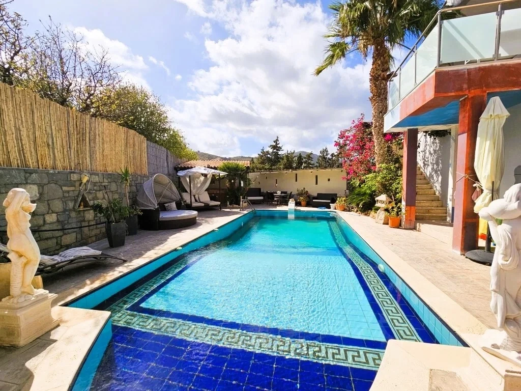 1 - vente maison vue mer agía pelagía crète grèce