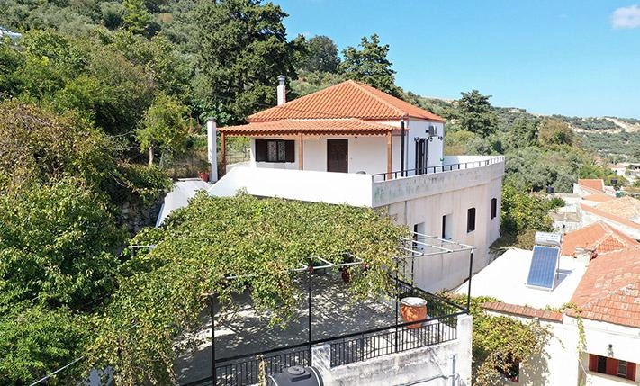 1 - vente maison vue mer topólia crète grèce
