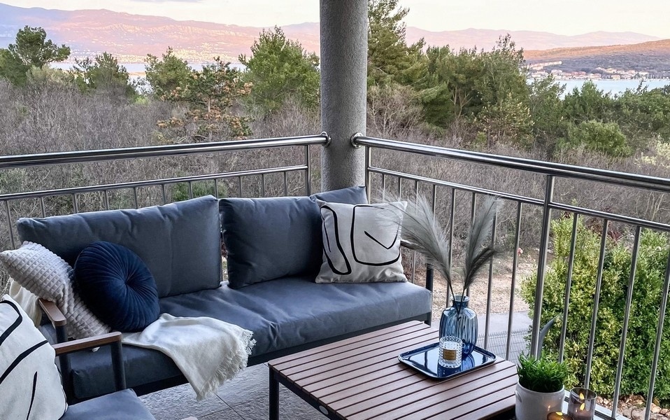 1 - vente appartement vue mer soline primorje-gorski kotar croatie