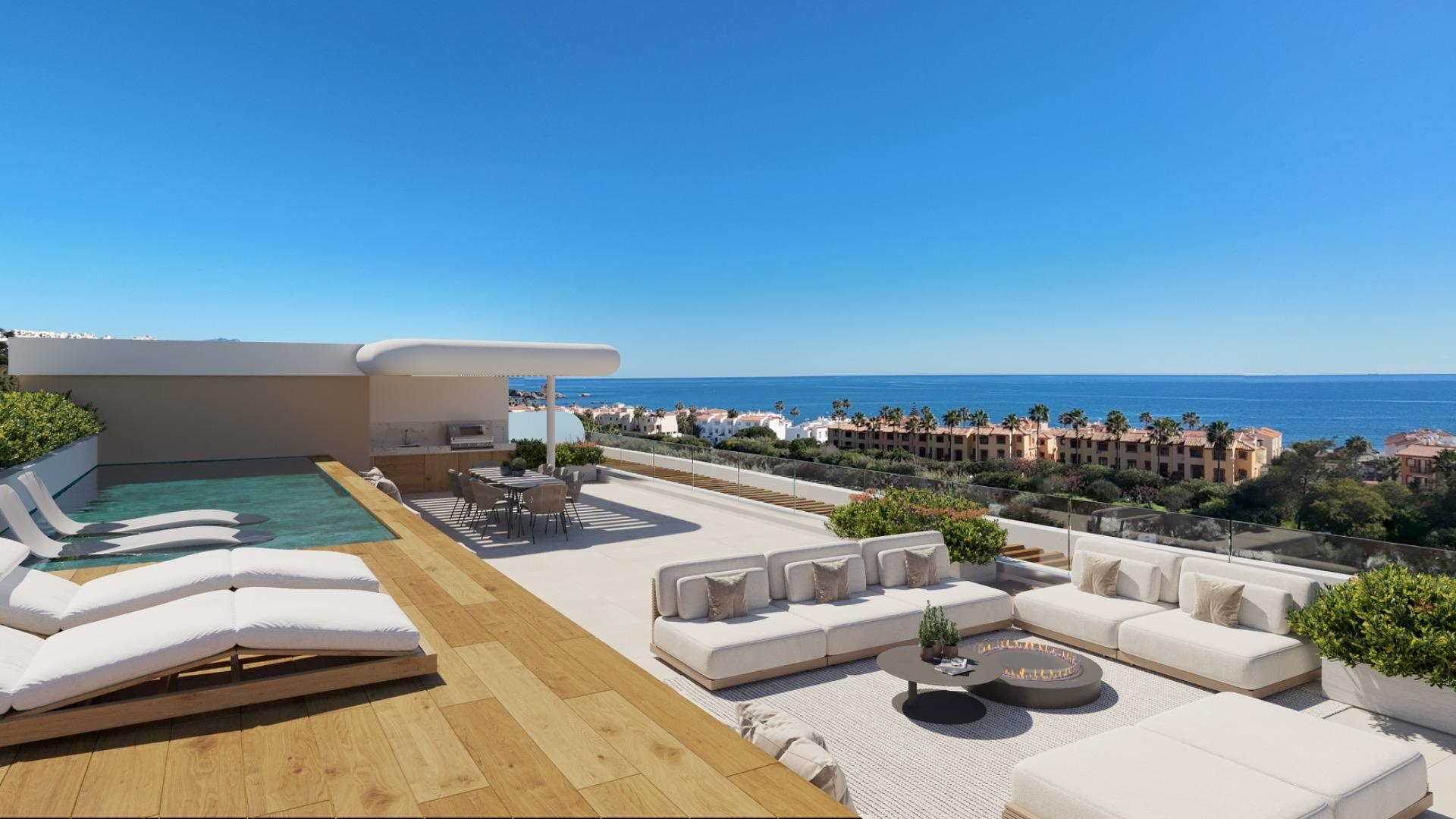 1 - venda apartamento vista de mar casares - costa del sol andaluzia espanha