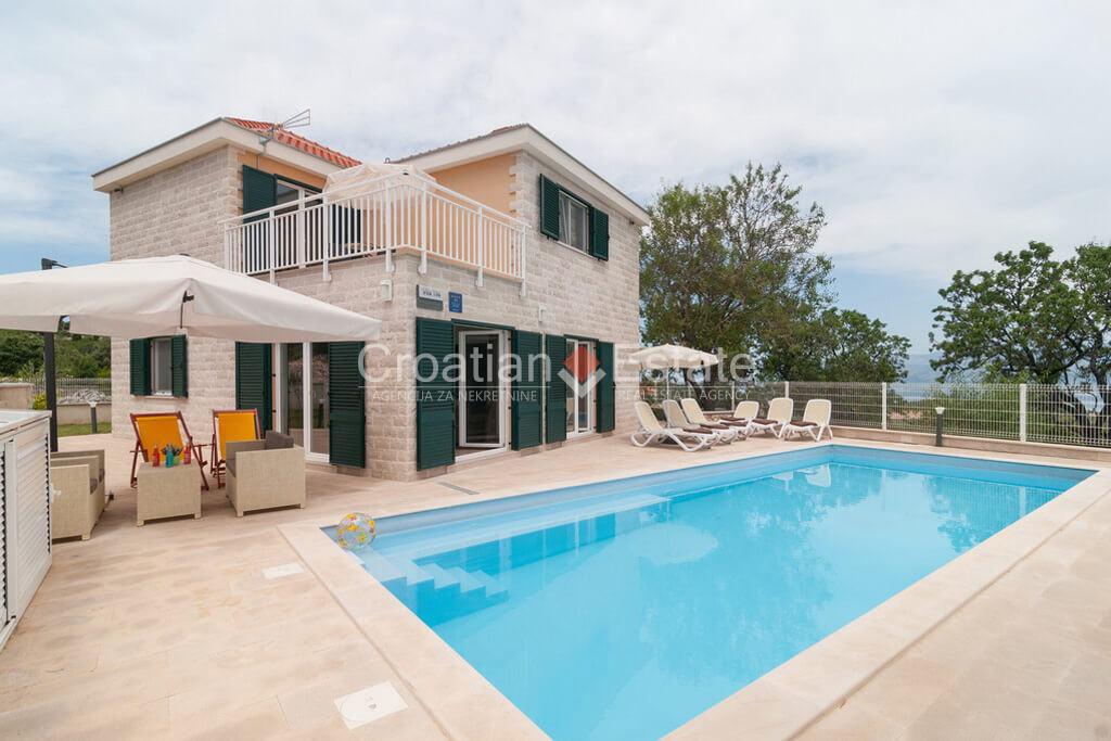 2 - venda casa vista de mar brač split-dalmácia croácia