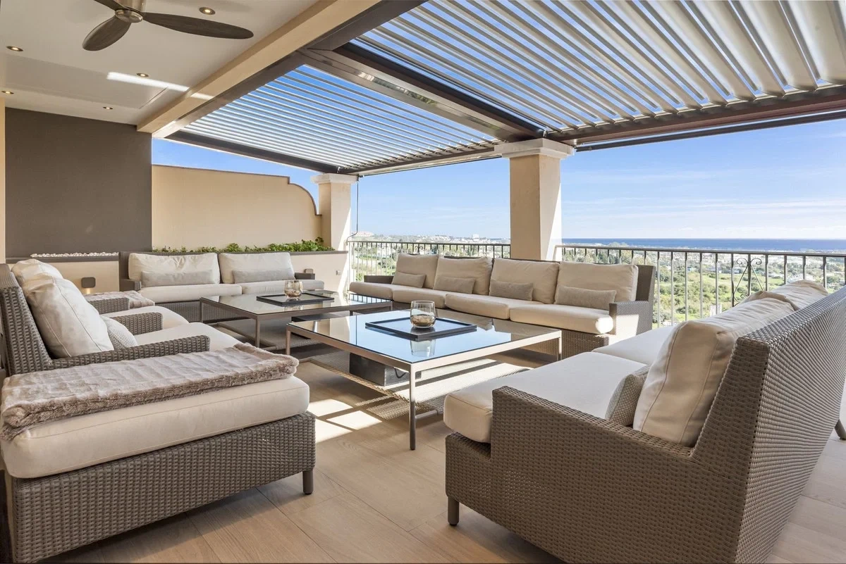 1 - verkoop appartement uitzicht op zee benahavis - costa del sol andalusië spanje