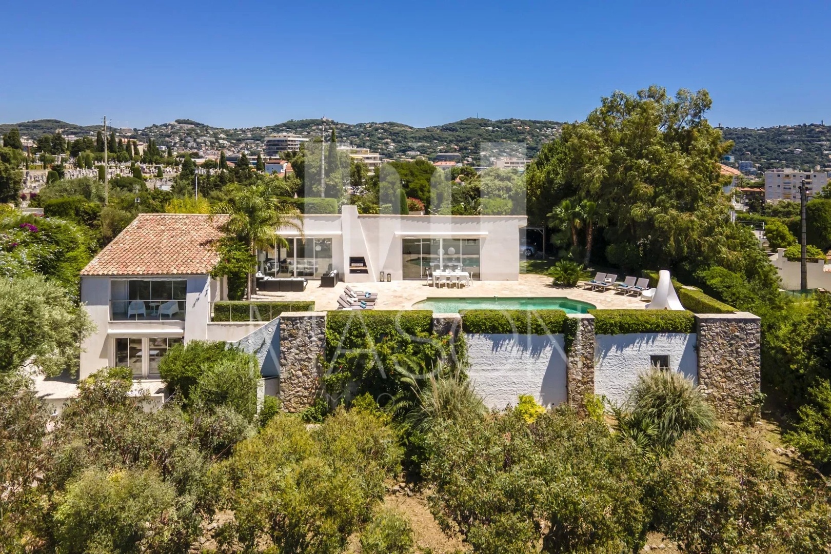 1 - aluguer sazonal villa vista de mar cannes alpes-maritimes frança