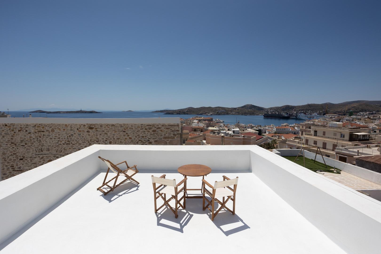 1 - vendita casa vista mare siro - cicladi egeo meridionale grecia