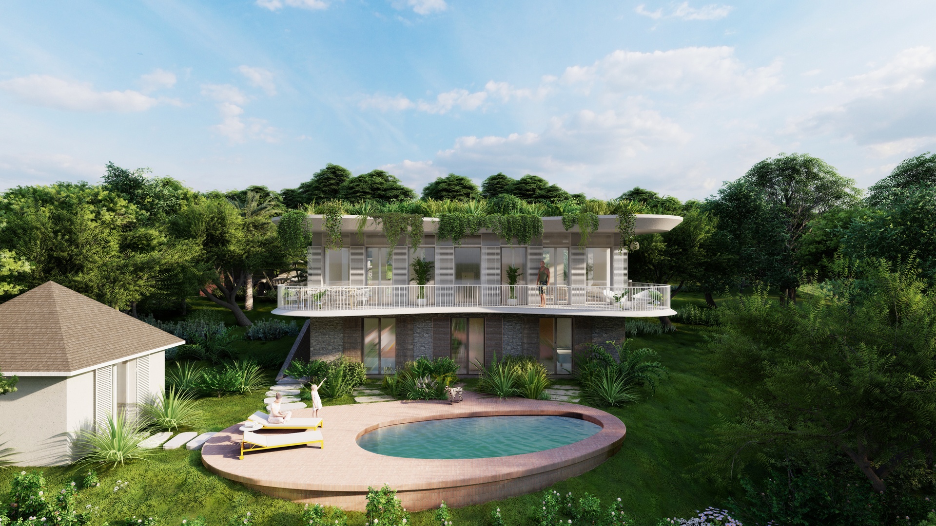 1 - waterfront villa for sale in baie du cap savanne mauritius