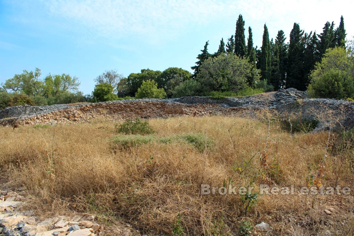 2 - vente terrain vue mer brač split-dalmatie croatie
