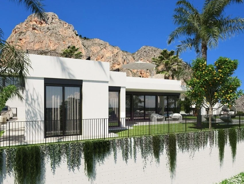 2 - продажа дом вид моря polop - costa blanca валенсия испания