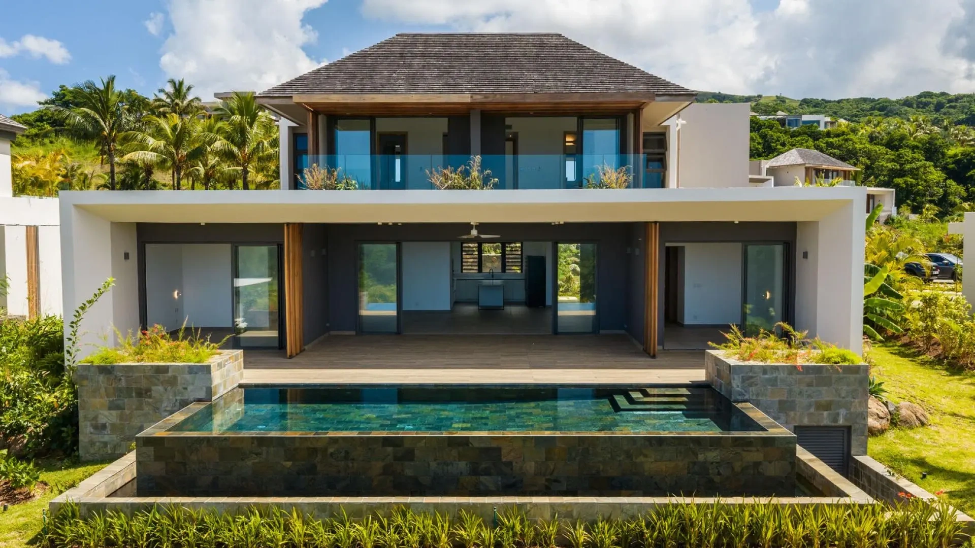 1 - продажа villa вид моря bel ombre саван маврикий