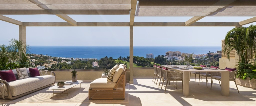 1 - venta apartamento vista al mar benalmadena - costa del sol andalucía españa