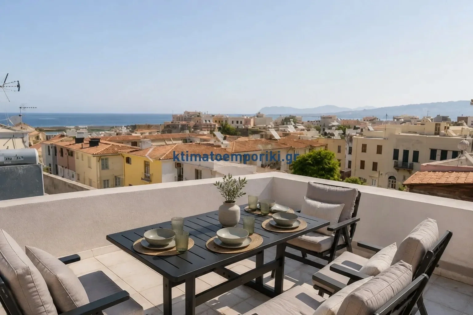 1 - sea view house for sale in chania crete greece