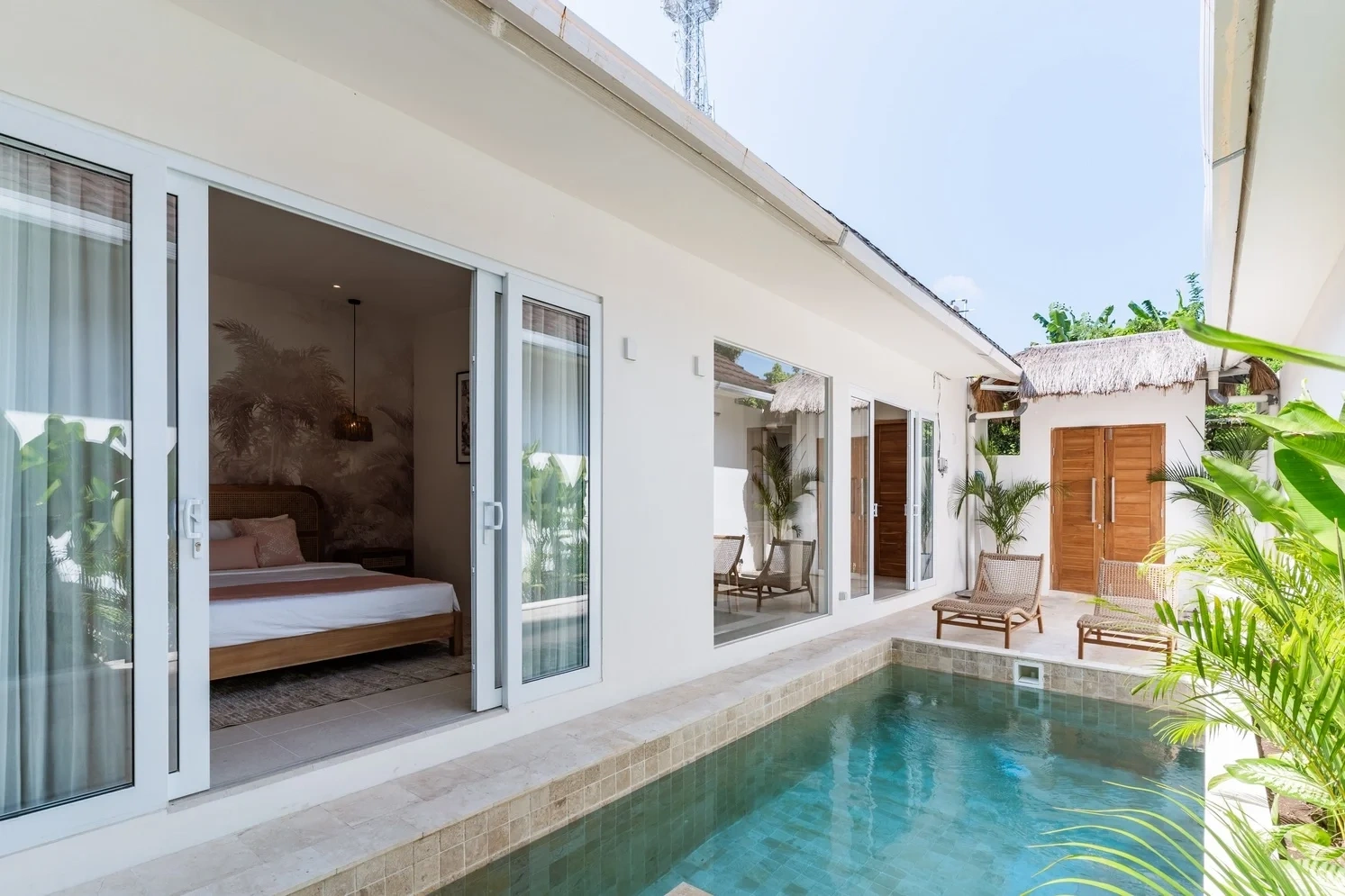 Haus meerblick mit Pool