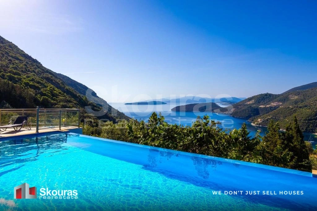 1 - vente maison vue mer lefkada îles ioniennes grèce