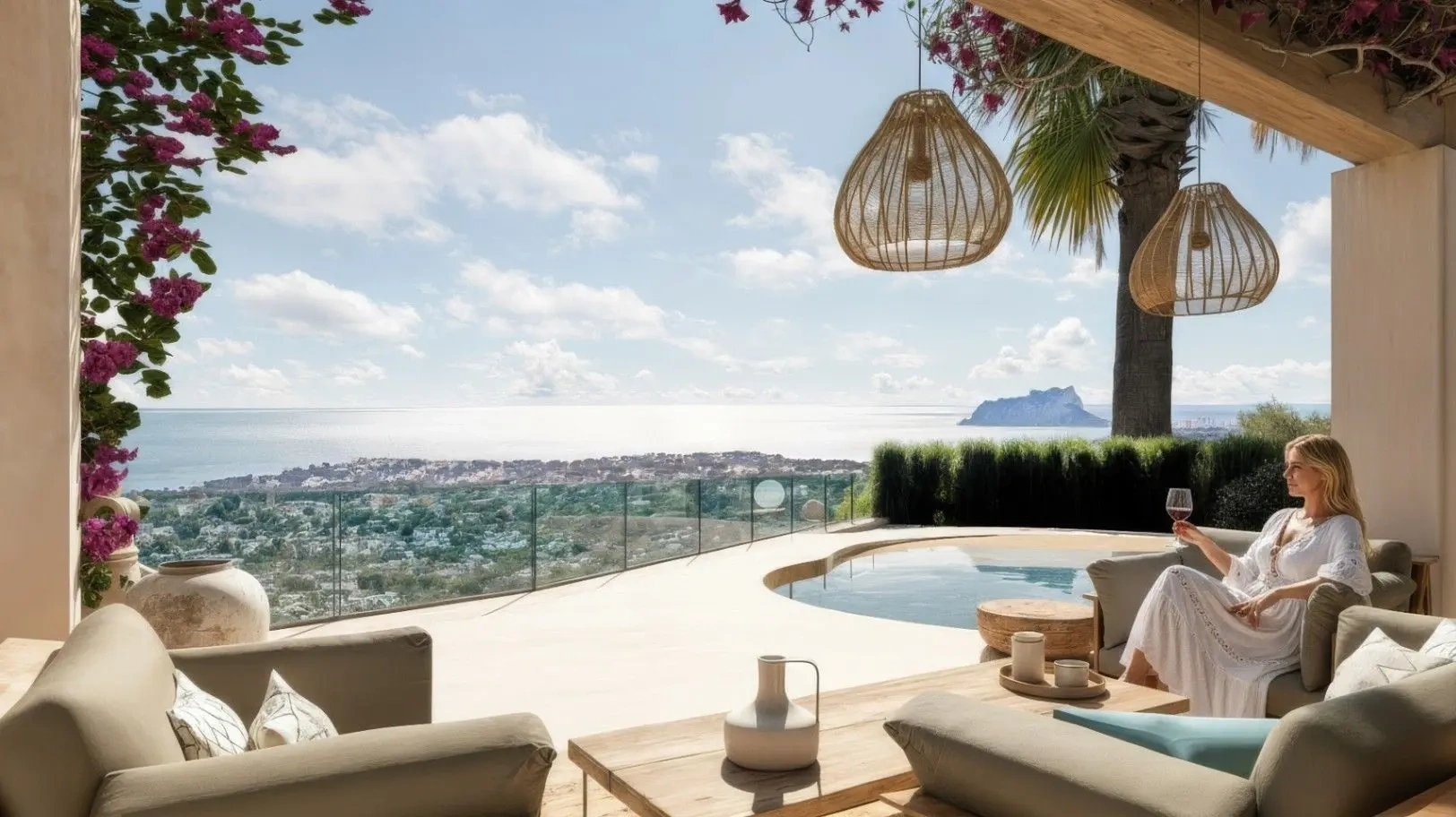 2 - venda villa vista de mar moraira - costa blanca comunidade valenciana espanha