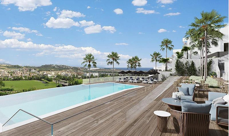 1 - vente appartement vue mer la cala de mijas andalousie espagne