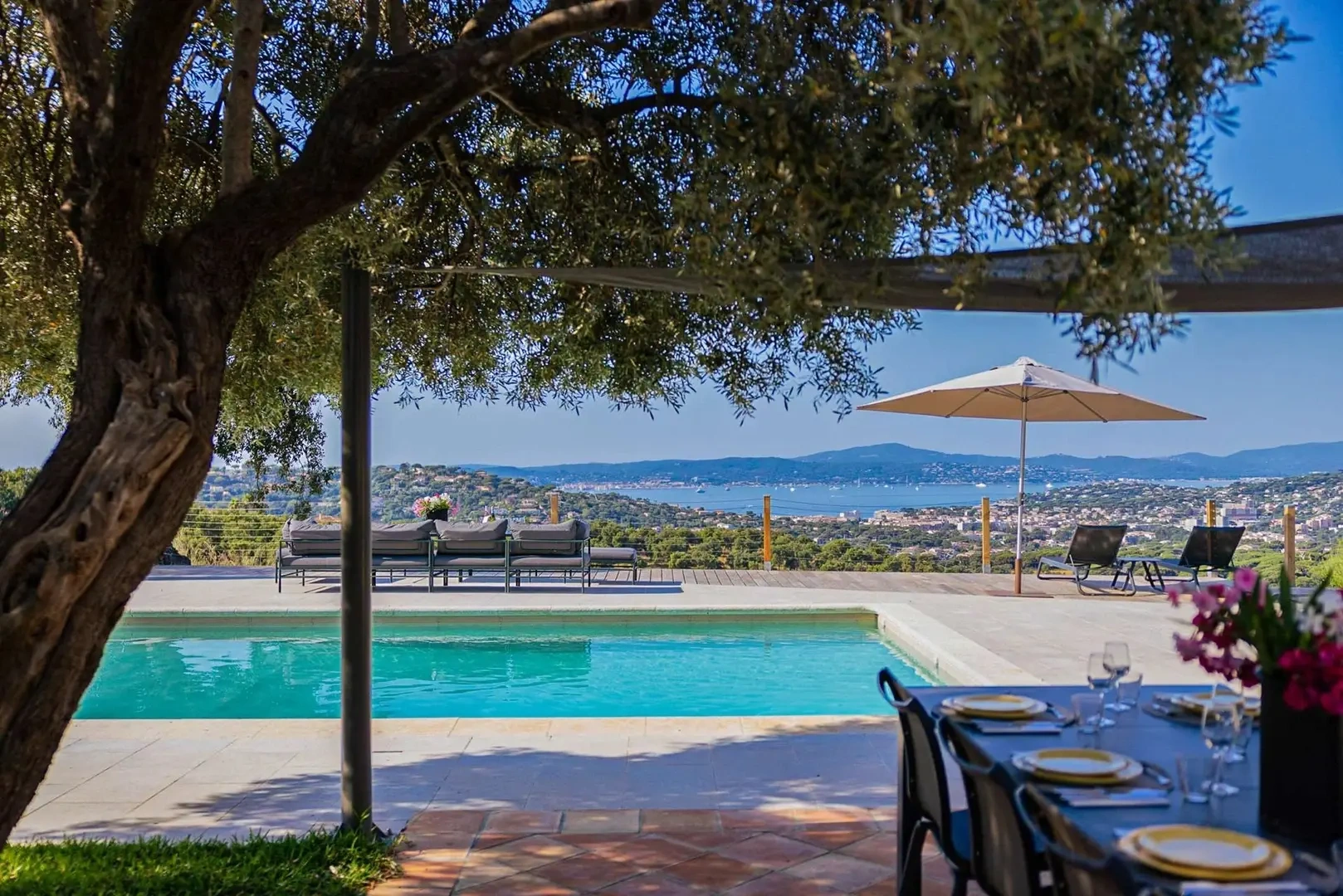 1 - affitto vacanze casa vista mare sainte-maxime var francia