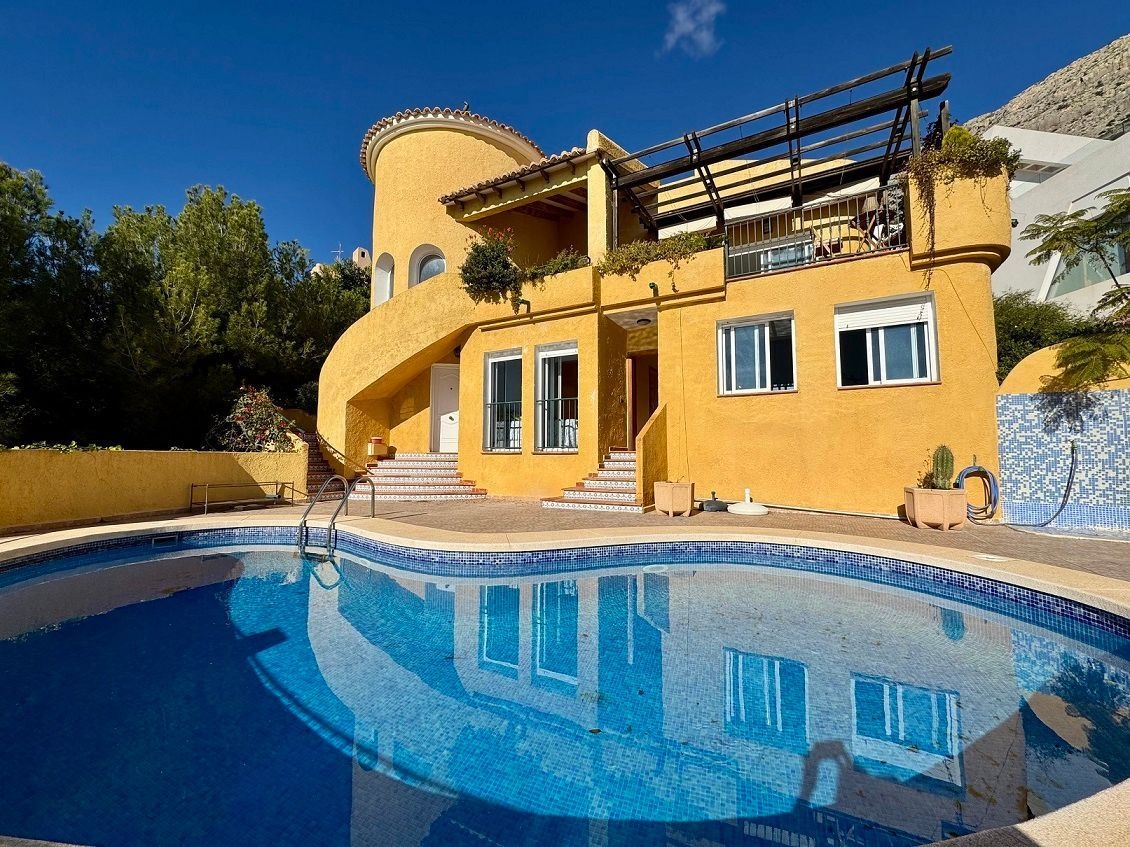 1 - sea view house for vacation rentals in altea - costa blanca valencian community spain