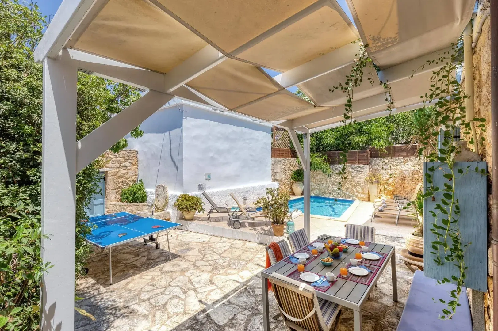 2 - vente maison vue mer pláka crète grèce
