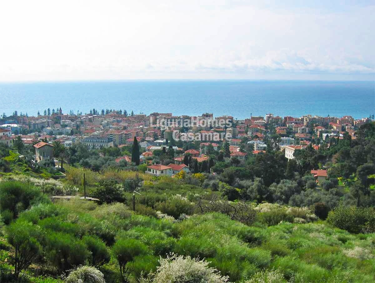 2 - vendita terreno vista mare bordighera liguria italia